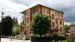 Vorderansicht des Hotels im schönen Bad Reichenhall